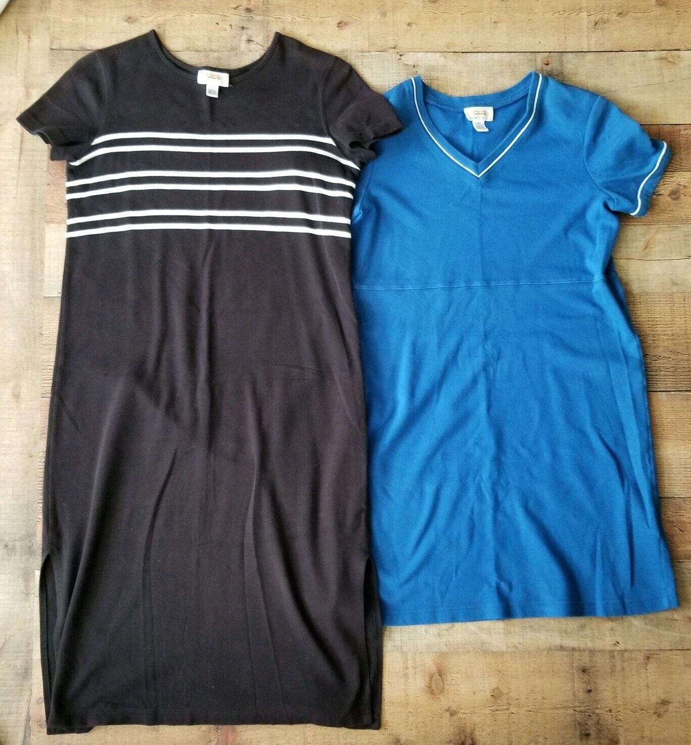 Designer Talbots Dress Lot Small / Med Shirt Dress Size S / US 4 / IT 40 - 1 Thumbnail