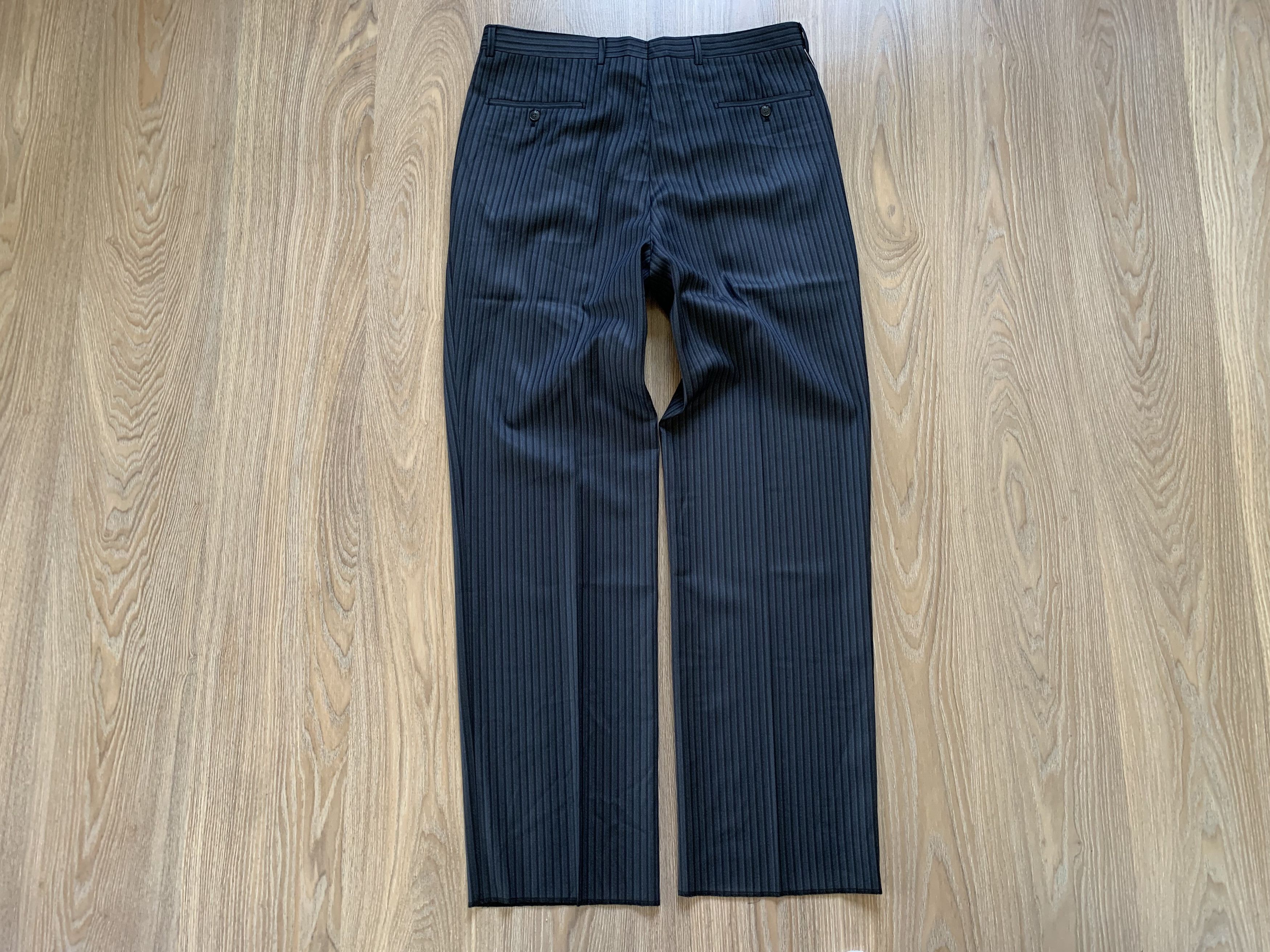 Giorgio Armani × Vintage Vintage Armani Le Collezioni Classic Formal Wool Trousers Size 54R - 2 Thumbnail