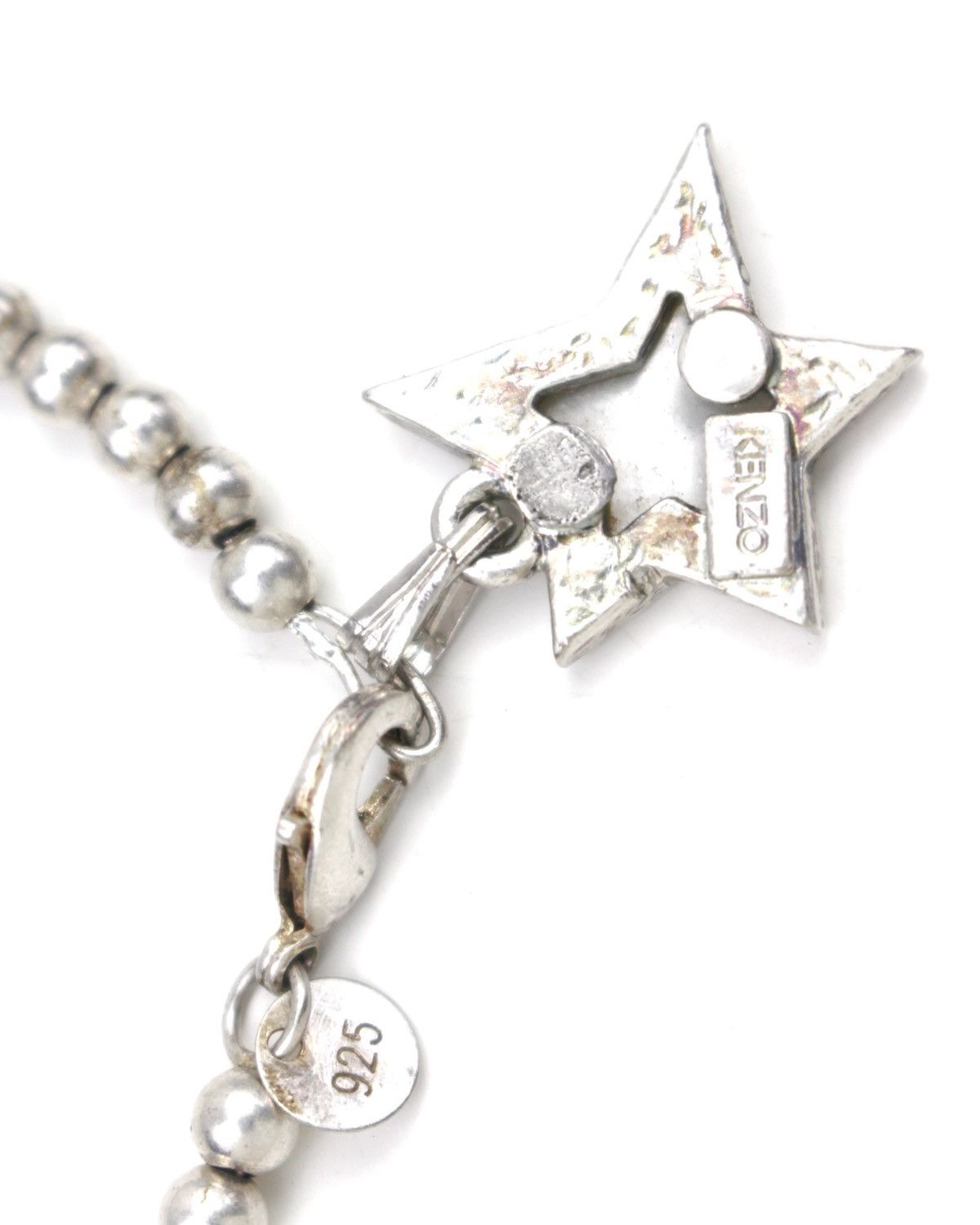 Hysteric Glamour 2000S KENZO JAPAN PEARL STAR CHARM SILVER CHAIN BRACELET Size ONE SIZE - 4 Thumbnail