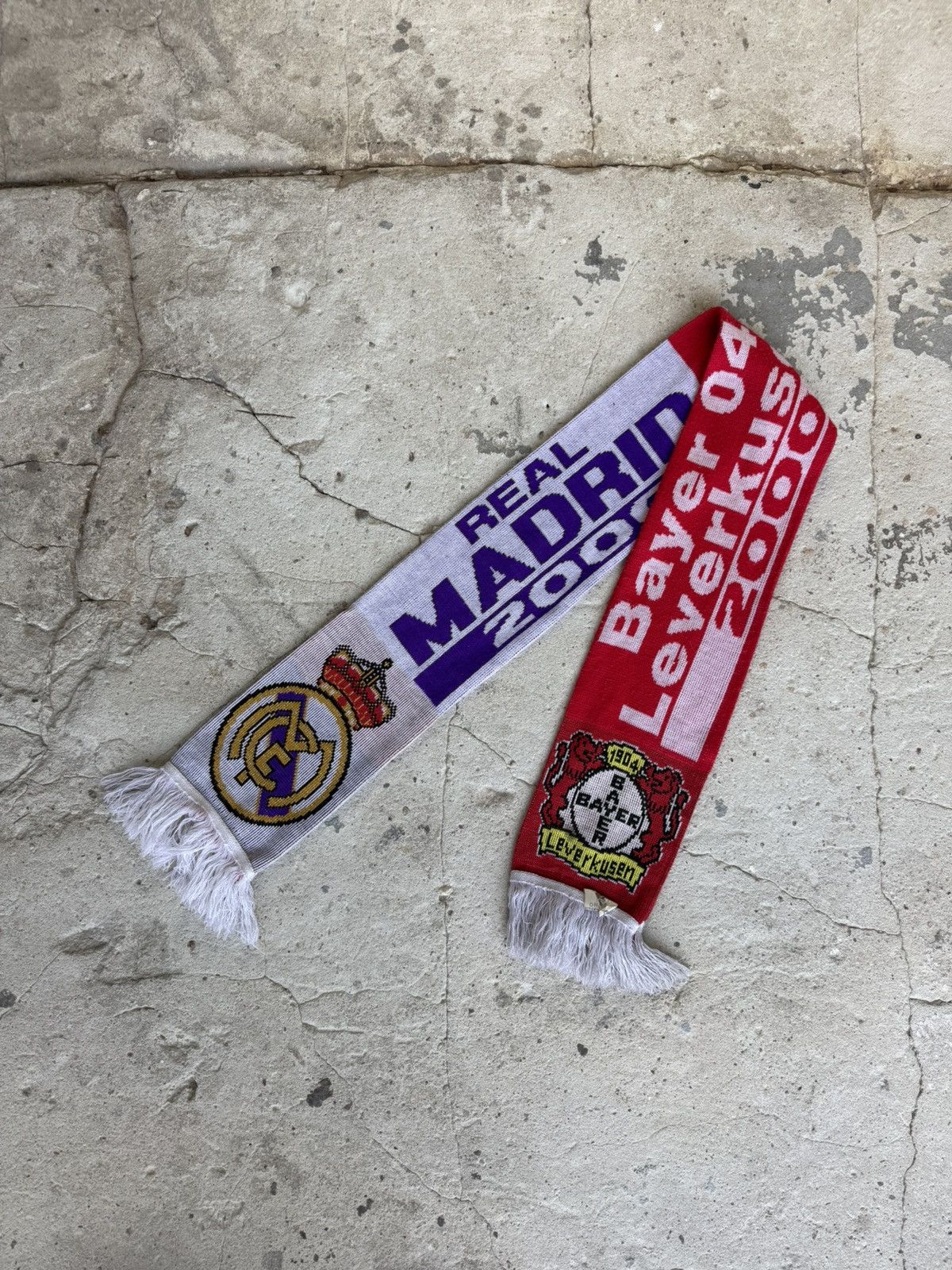 Vintage Real Madrid Bayern Leverkusen 2001 Scars Team Size ONE SIZE - 1 Thumbnail