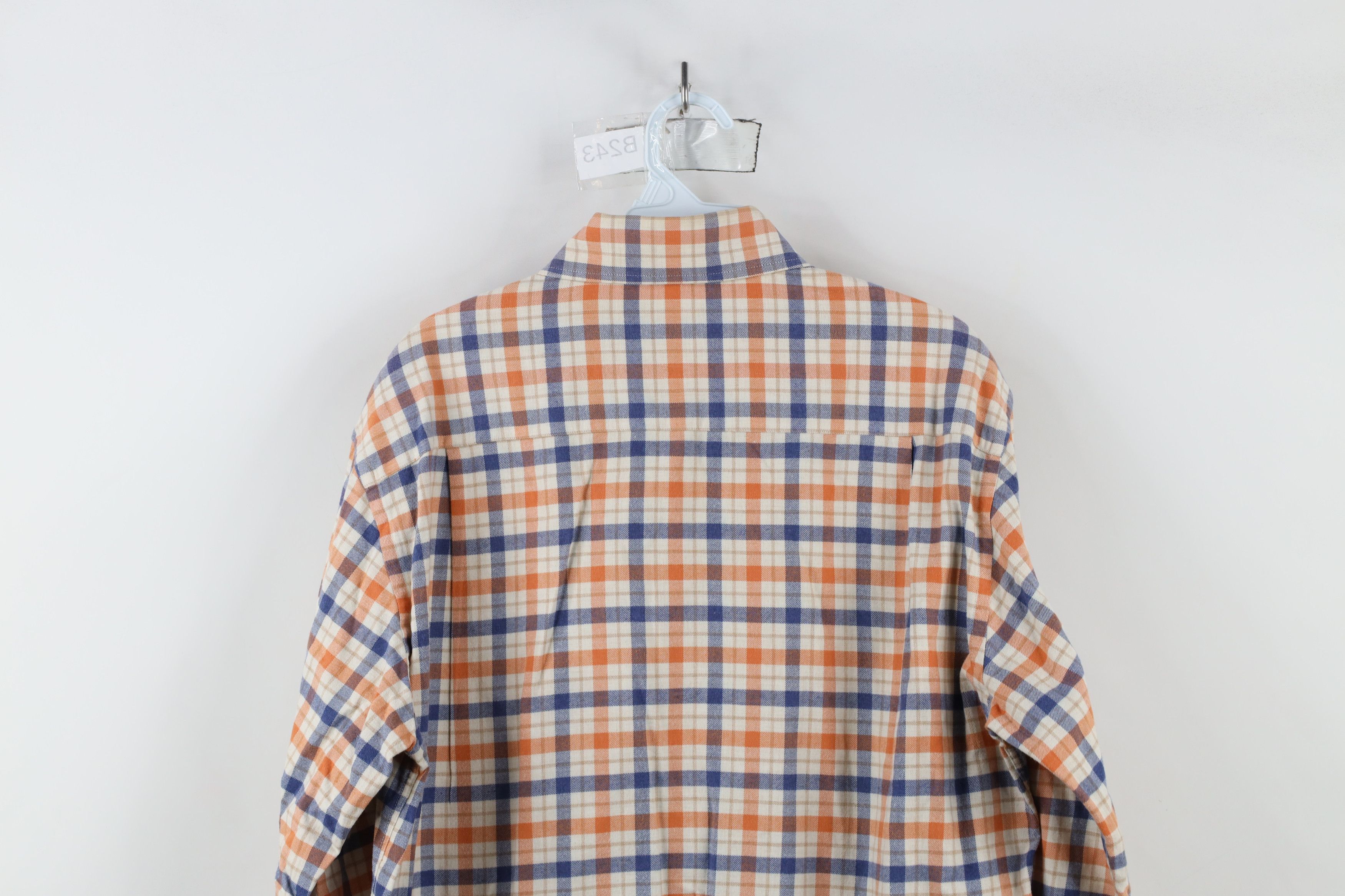 Paul & Shark × Vintage Paul & Shark Yachting Plaid Flannel Button Down Shirt Size US M / EU 48-50 / 2 - 11 Thumbnail