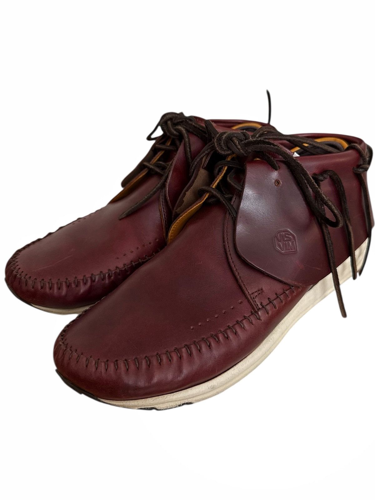 Visvim Fbt Elston Full Grain Leather Shoes in Brown, Men's (Size 9)