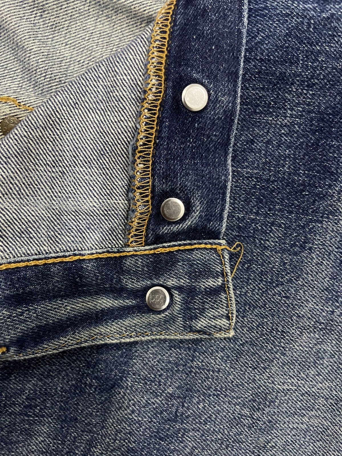 Levi's Levi’s 501 straight leg denim jeans Size US 34 / EU 50 - 4 Thumbnail