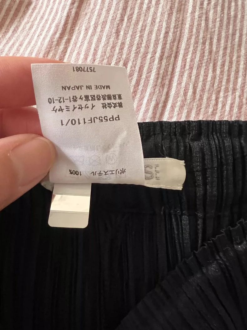 Issey Miyake Issey Miyake size:1 Black pleated pants Size 26" / US 2 / IT 38 - 3 Thumbnail