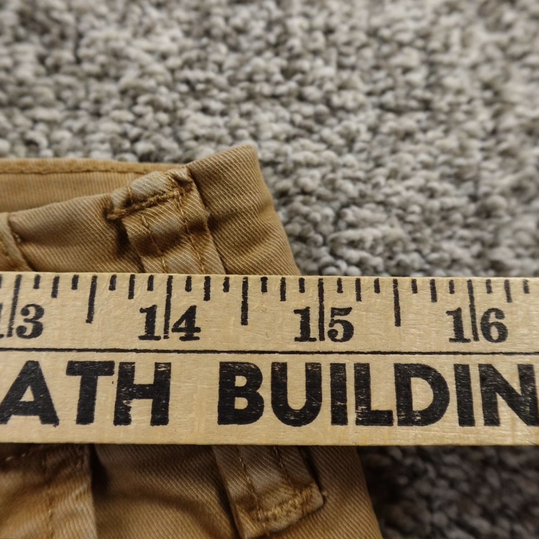 American Eagle Outfitters American Eagle Outfitters Pants Mens 28X32 Brown Beige Chino Trouser Straight Stretch Flex Size US 28 / EU 44 - 5 Thumbnail
