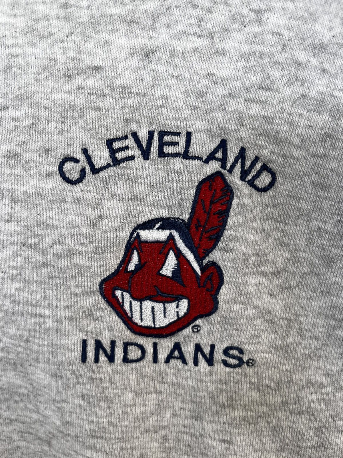 MLB Vintage Cleveland Indians Sweatshirt Size US XL / EU 56 / 4 - 3 Thumbnail