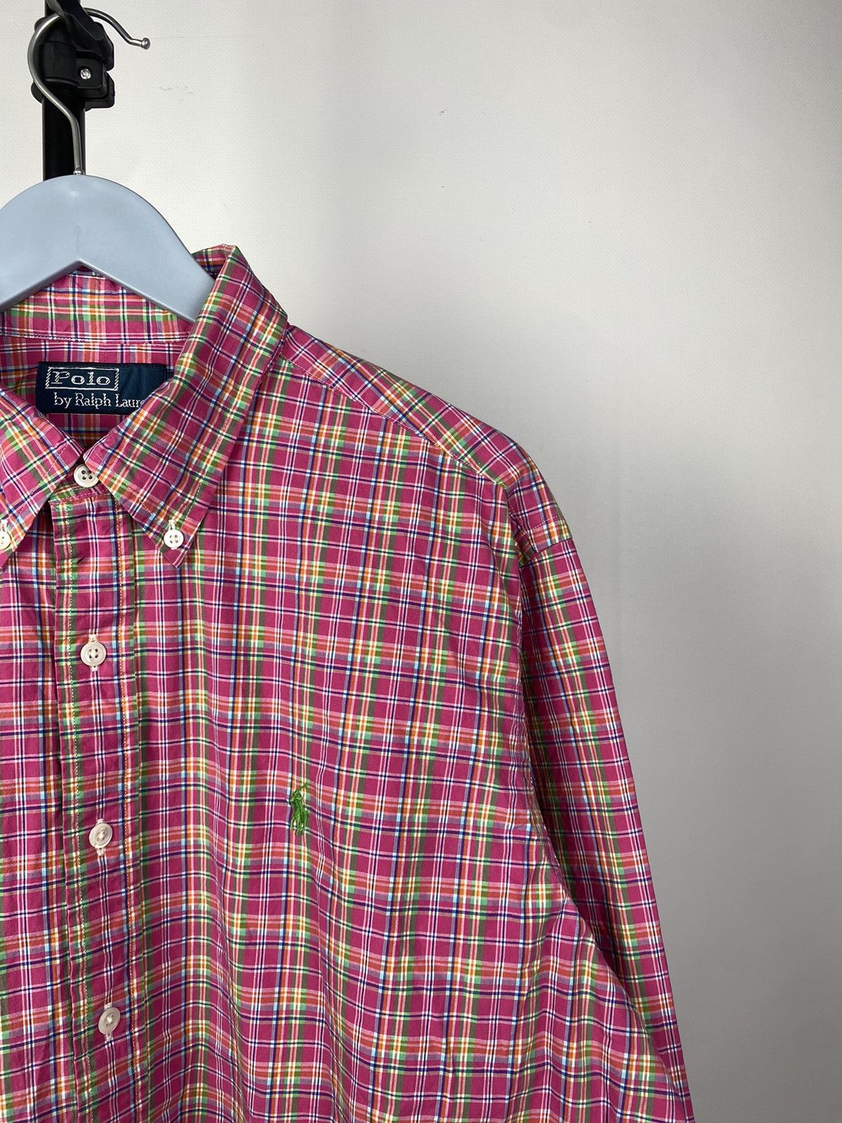 Polo Ralph Lauren × Ralph Lauren × Vintage Vintage 90s Ralph Lauren button ups shirt Size US XL / EU 56 / 4 - 3 Thumbnail