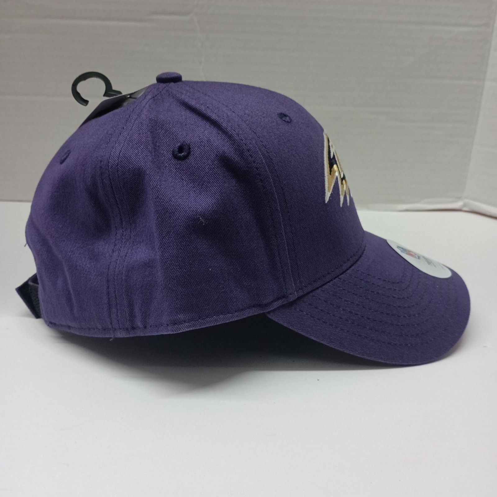 NFL Baltimore Ravens Adjustable Strap Hat Adult One Size Purple Size ONE SIZE - 2 Thumbnail