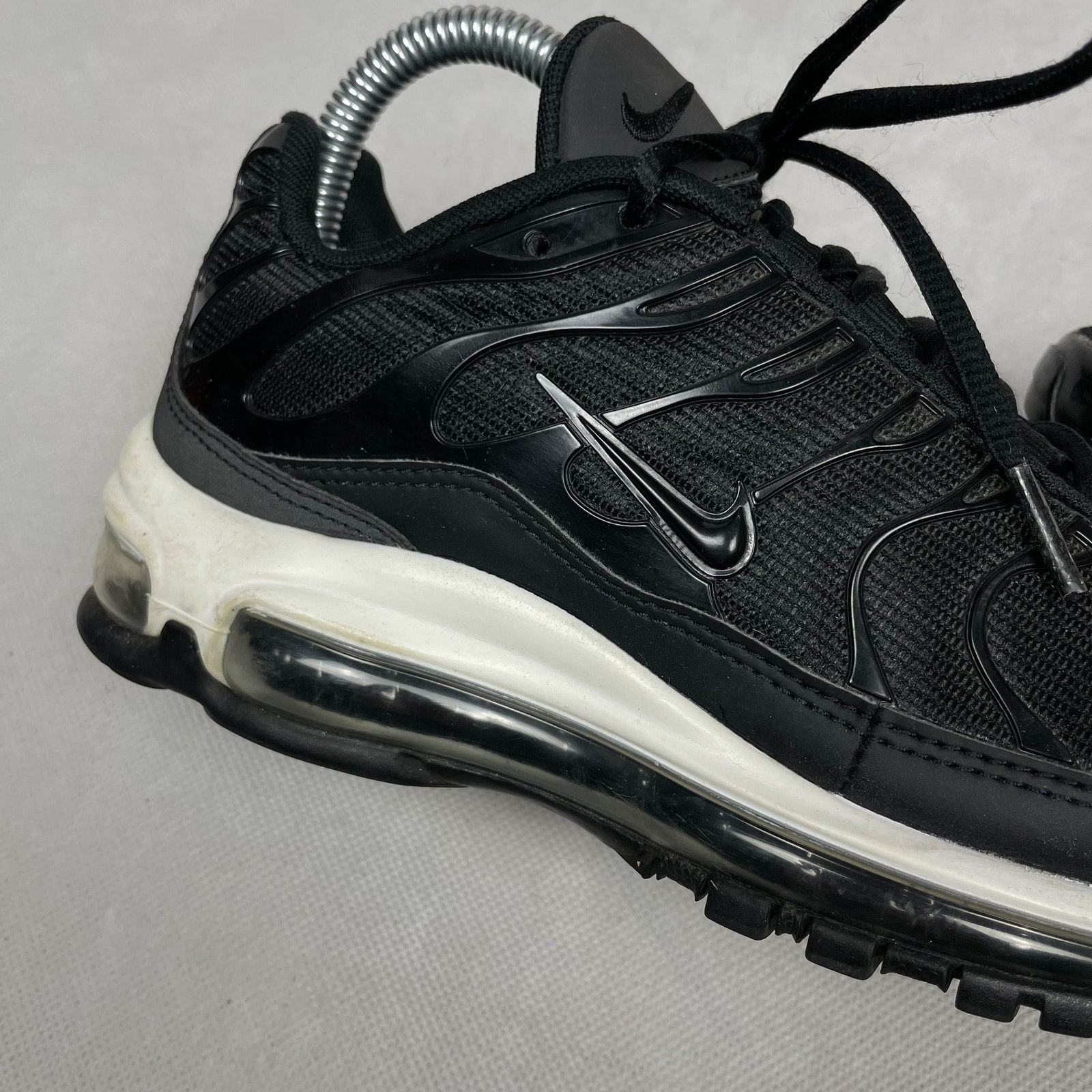 Nike Nike Air Max 97 Plus AH8144-001 Kids Black Sneaker Shoes 4.5 Size US 5.5 / EU 38 - 7 Thumbnail
