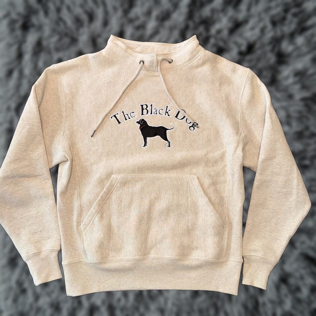 Vintage The Black Dog Sweatshirt Mens XS Beige Appliqué Fisherman Heavy Embroidered Size US XS / EU 42 / 0 - 1 Thumbnail