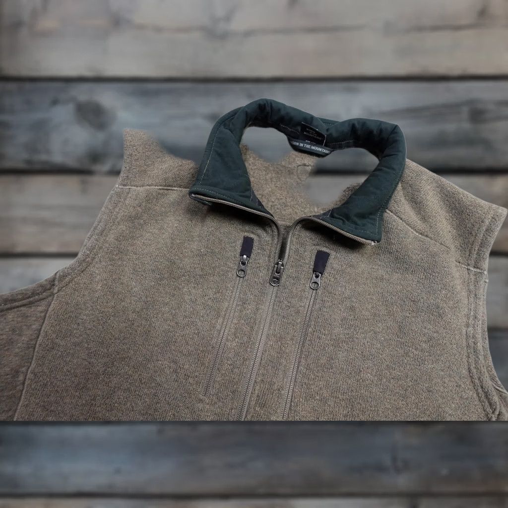 Vintage KÜHL Interceptr Vest Mens 2XL Brown Full Zip Pockets Fleece Outdoor Casual Hiking Quilted Solid Middle-Length Coatless? Size US XXL / EU 58 / 5 - 1 Thumbnail