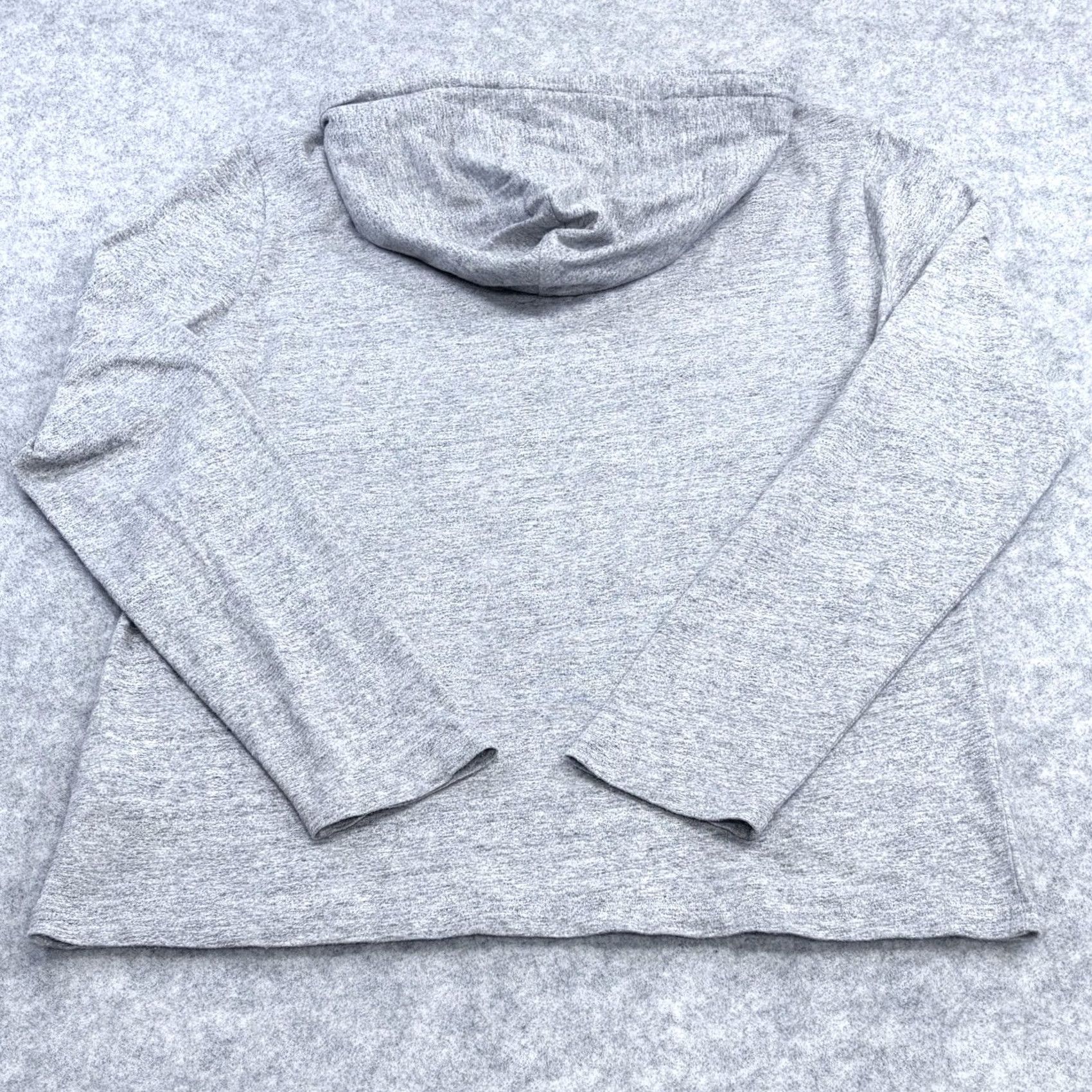 Polo Ralph Lauren VINTAGE: No Polo Ralph Lauren Jersey Hooded T-Shirt S Heather Grey Long Sleeve Mens Shirt Boys? Size US S / EU 44-46 / 1 - 2 Thumbnail