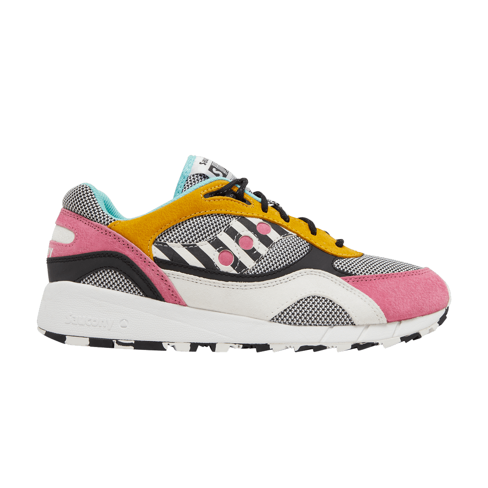 image of Saucony Shadow 6000 Licorice Shoes in Pink, Men's (Size 9)