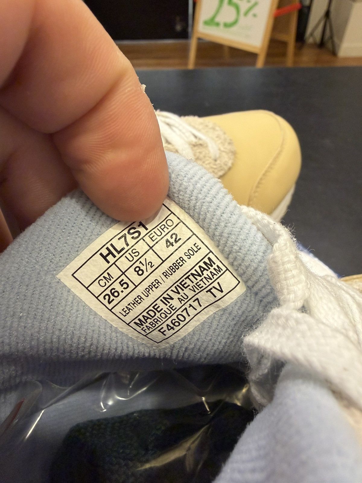 Asics Asics Gel-Lyte 3 ‘Birch/Hampton Green’ Size US 8.5 / EU 41-42 - 6 Thumbnail