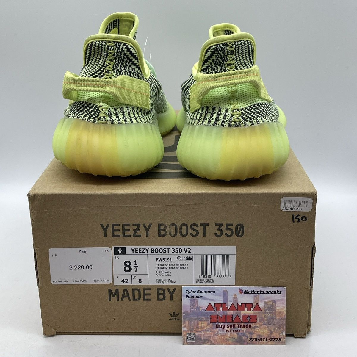 Adidas Yeezy boost 350 yeezreel non reflective Size US 8.5 / EU 41-42 - 3 Thumbnail