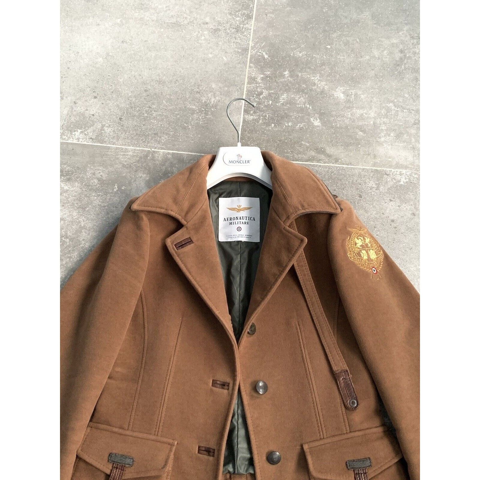 Aeronautica Militare Womens AERONAUTICA MILITARE Trench Coat Jacket EU 36 IT 40 S Size S / US 4 / IT 40 - 10 Thumbnail