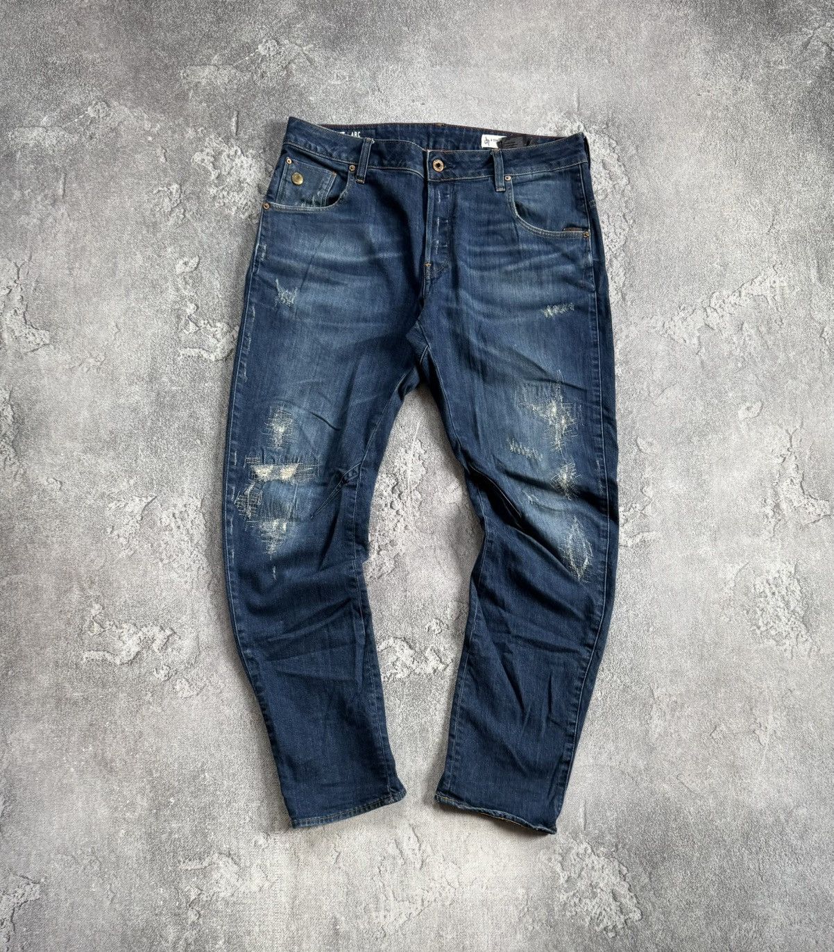 G-Star G star raw 31/30 ARC-Z 3D Slim distressed denim pants jeans Size US 31 - 4 Thumbnail