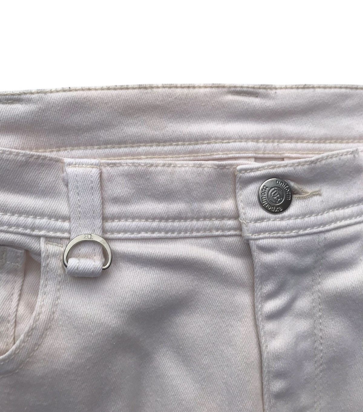 uniform experiment Sophnet Uniform Experiment Whiteline Skinny Casual Pants Size US 31 - 3 Thumbnail