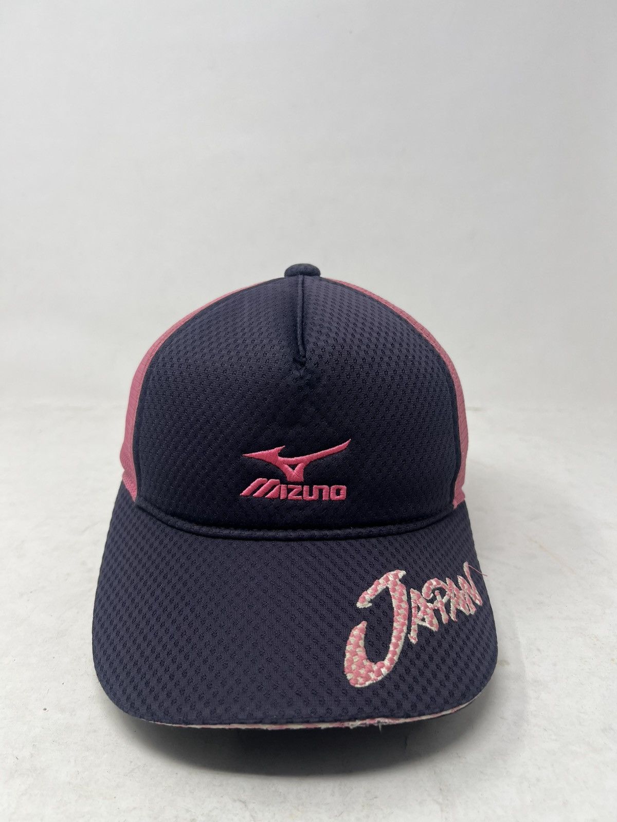 Japanese Brand Mizuno Pink Japan Trucker Hat Cap Size ONE SIZE - 1 Thumbnail