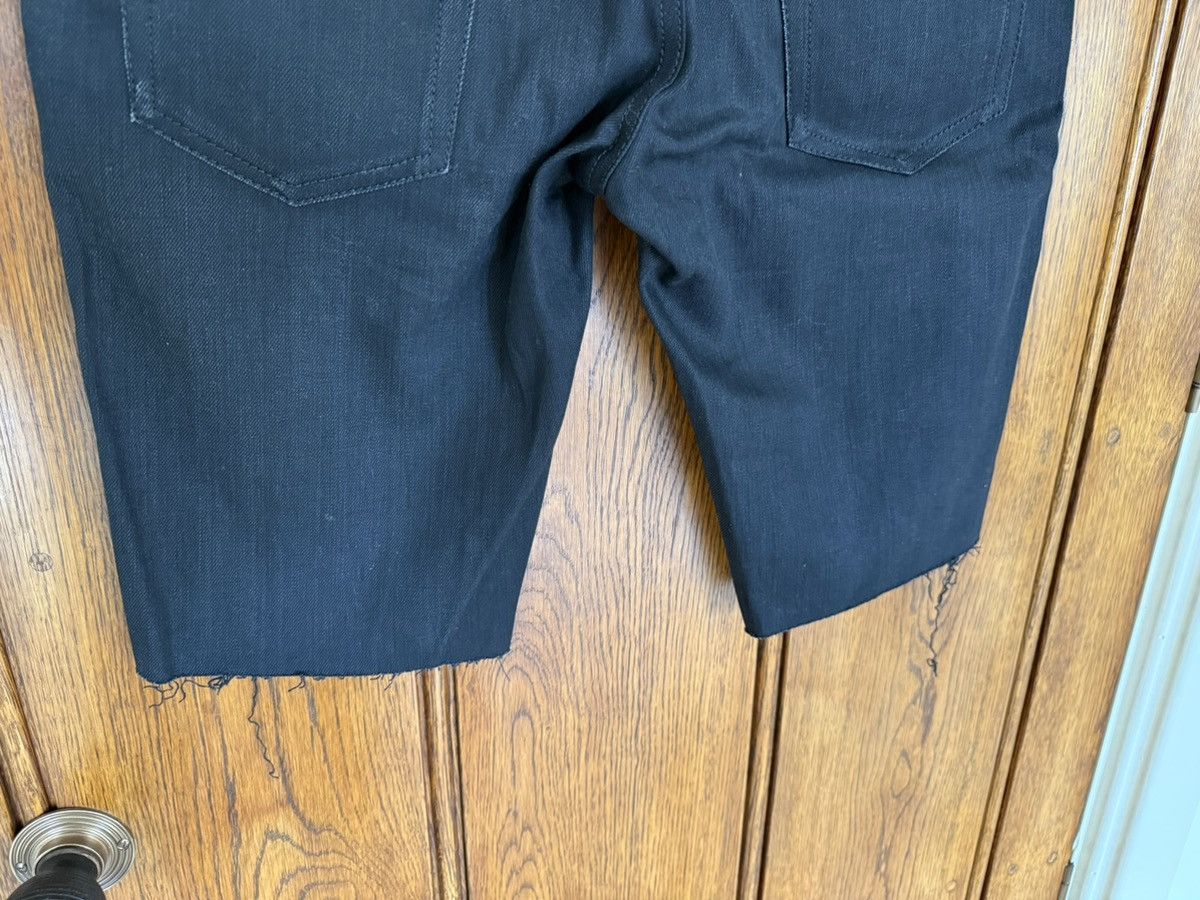 Saint Laurent Paris SS20 Saint Laurent black raw hem shorts 27 Small Size US 27 - 12 Thumbnail
