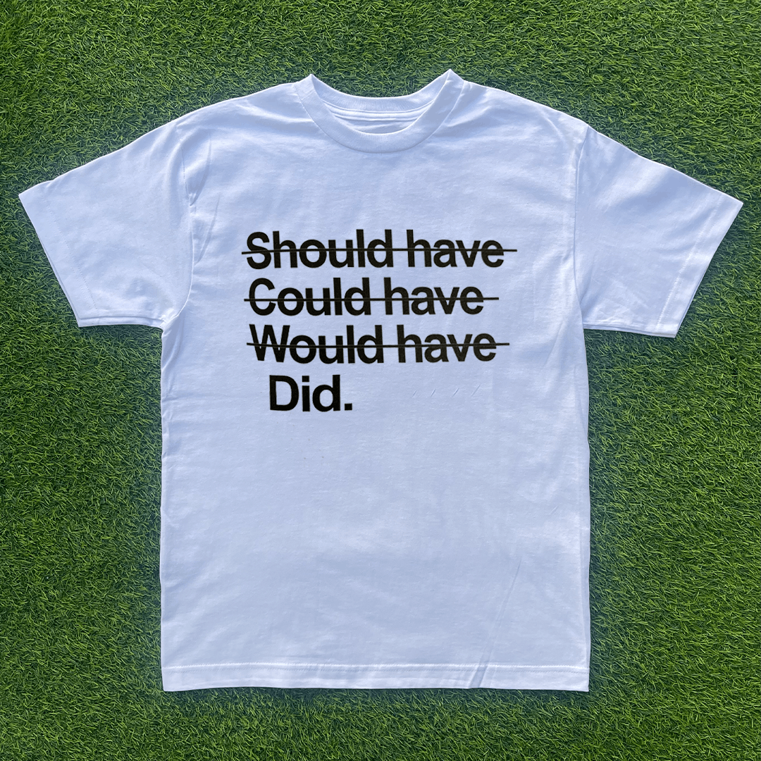 Vintage SHOULDA WOULDA COULDA TSHIRT Size US L / EU 52-54 / 3 - 1 Preview