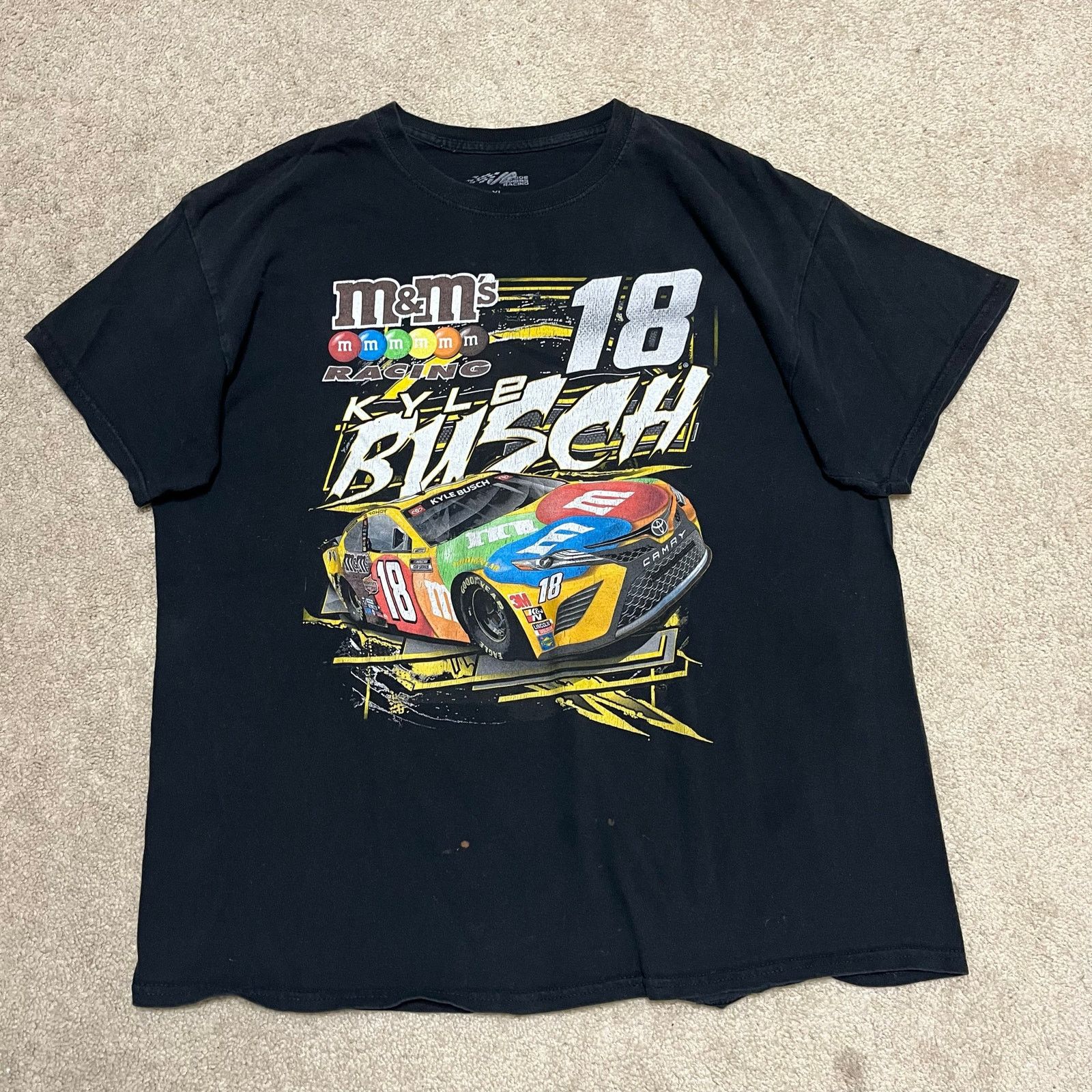 Other Kyle Busch #18 M&M’s Racing Nascar Double Sided Tee XL Size US XL / EU 56 / 4 - 1 Thumbnail