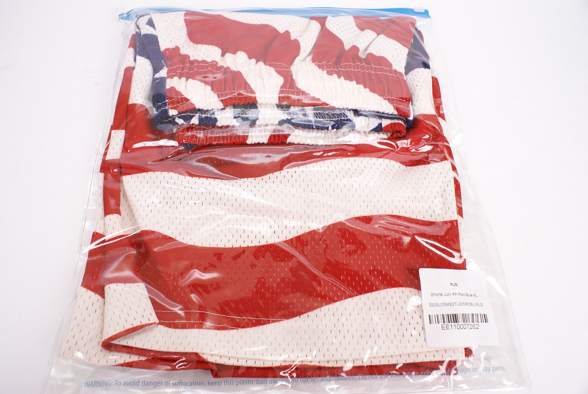 Eric Emanuel 2025 Eric Emanuel 4TH OF JULY USA FLAG EE Basic Short Size US 36 / EU 52 - 3 Thumbnail