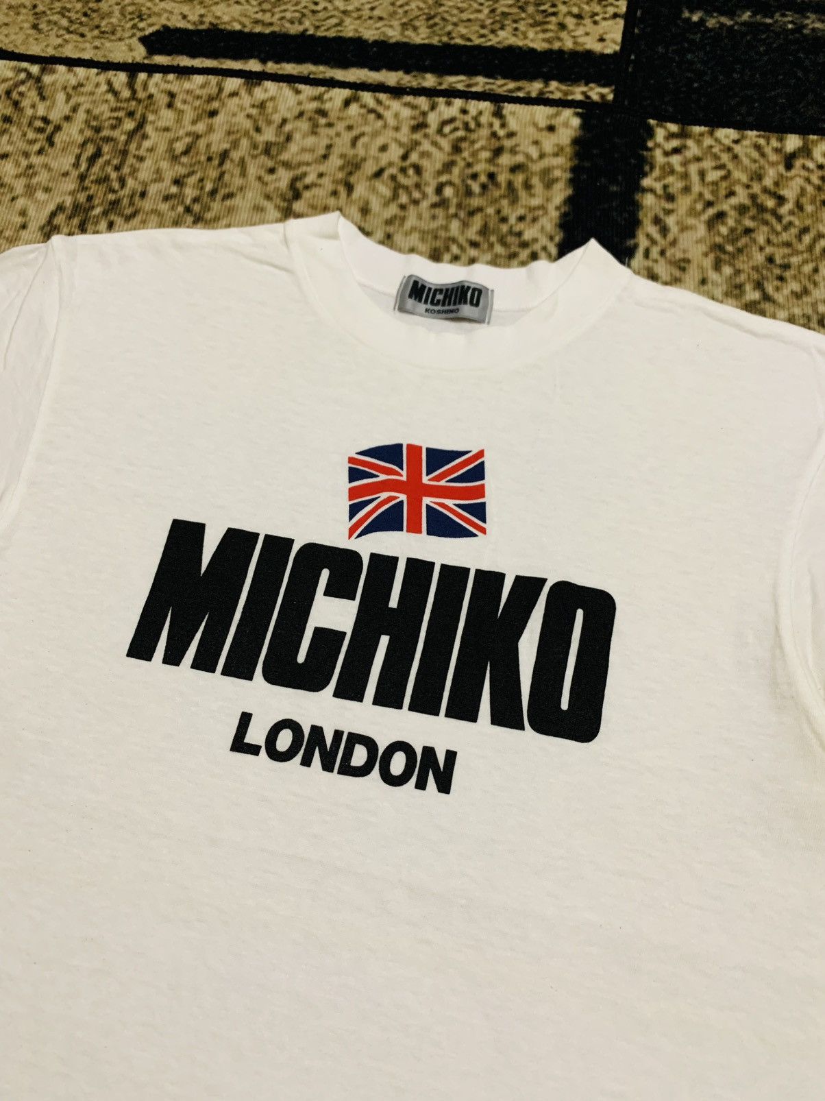 Michiko Koshino LAST DROP#Vintage Michiko London UK Flag Made In Japan Size US S / EU 44-46 / 1 - 7 Thumbnail