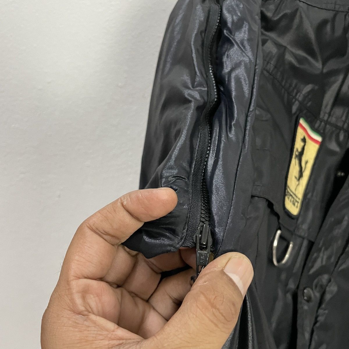 Ferrari Vintage Style Auto Ferari Comperition Design Racing Jacket Size US L / EU 52-54 / 3 - 6 Thumbnail