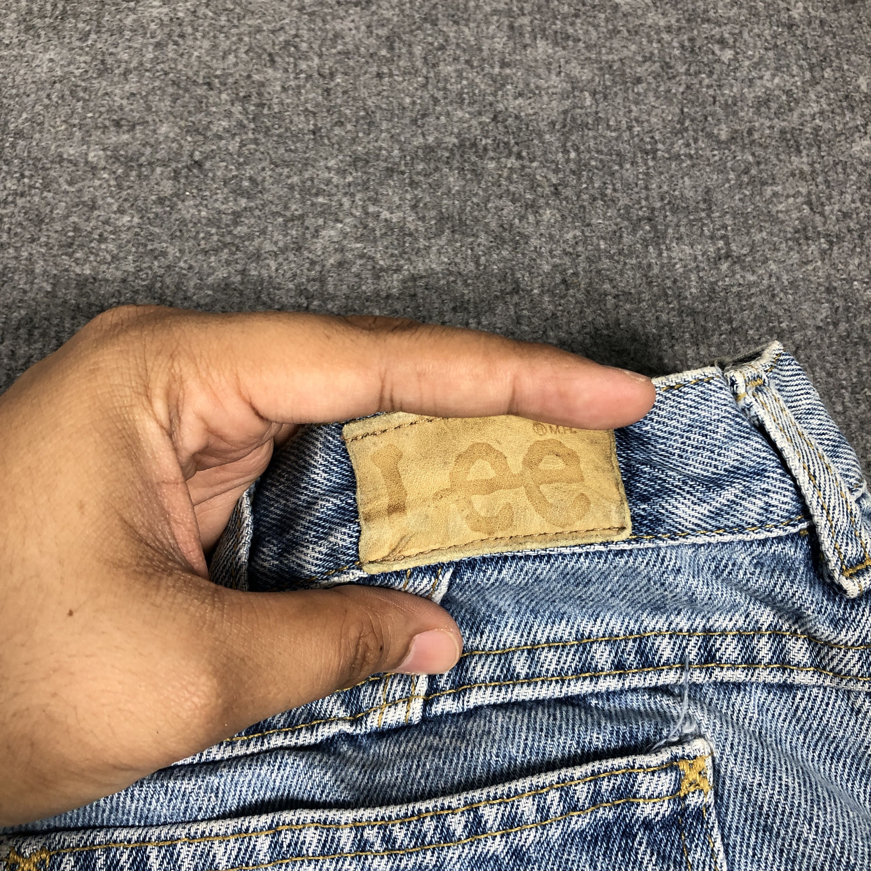 Lee × Vintage Womens 90s Vintage Lee Jeans L1121W Size 42" / US 20 - 8 Thumbnail
