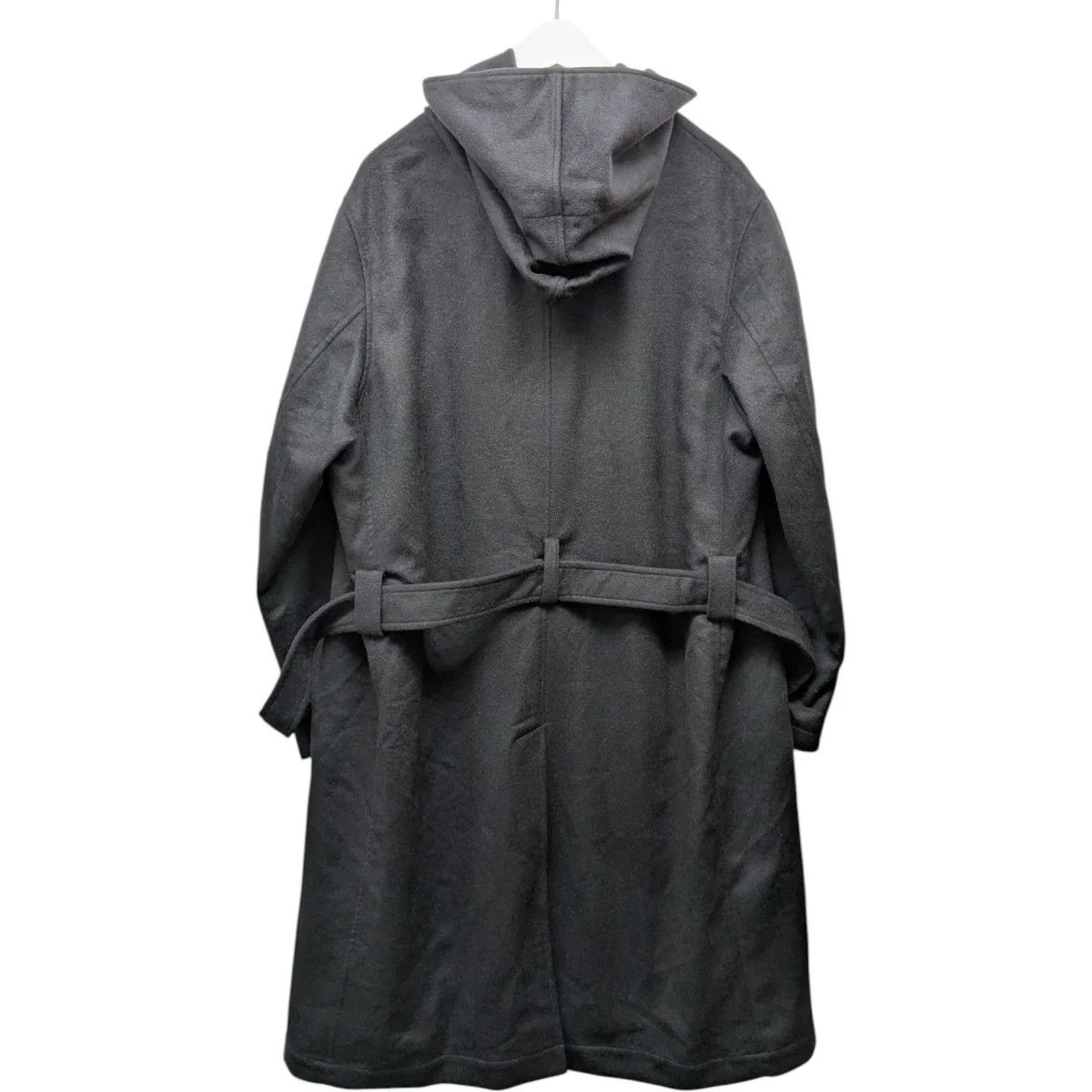Yohji Yamamoto REGULATION Yohji Yamamoto "W Ca BEAVER SNAP HOODED COAT" Size US S / EU 44-46 / 1 - 2 Thumbnail