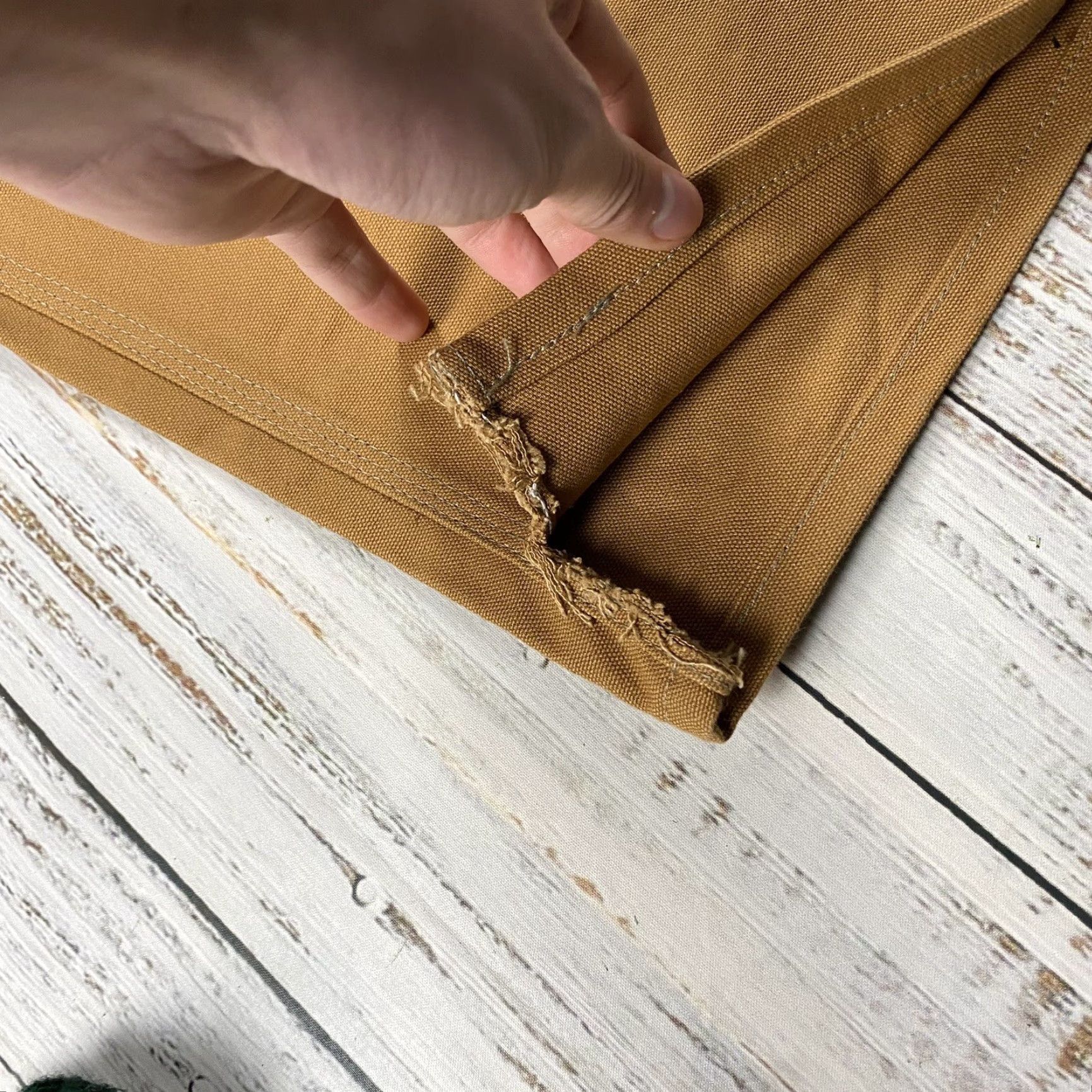 Carhartt VINTAGE Carhartt Men's Double Knee Canvas Pants 40x34 Brown Workwear USA UNION Size US 40 / EU 56 - 5 Thumbnail