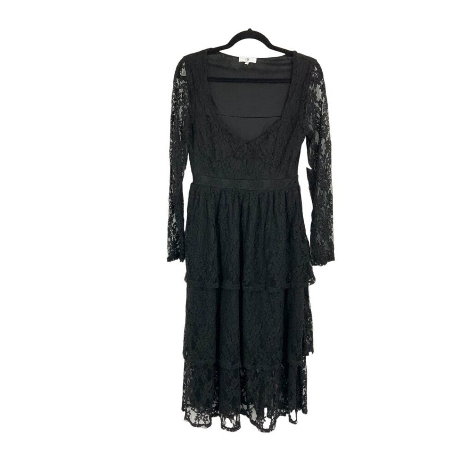 nsr black lace dress Nsr New Black Women's Size Small S Lace Off Shoulder Sheath Dress