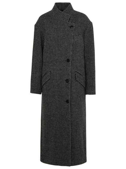 Isabel Marant Etoile 'Sabine' Grey Wool Coat | Grailed