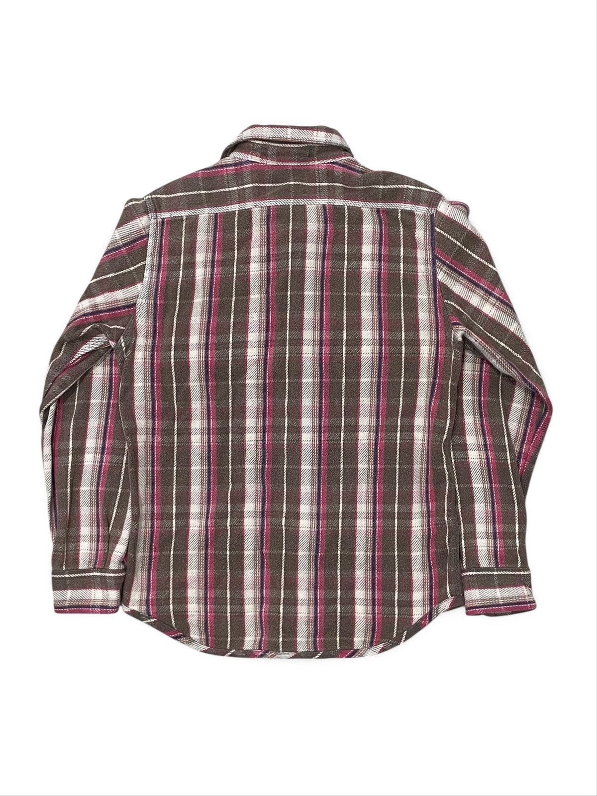 Nigel Cabourn Nigel Cabourn Reversible Heavy Flannel Shirt Kapital Style Size US M / EU 48-50 / 2 - 5 Thumbnail