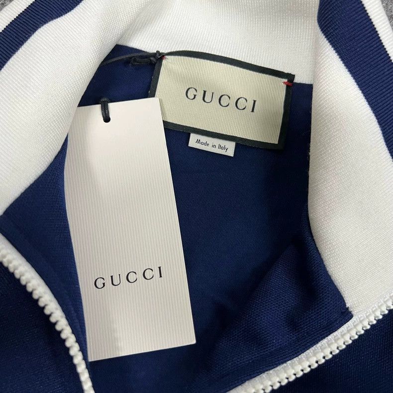 Gucci Gucci Color Block Jacket with Double G Logo-2506 Size XXS / US 00 / IT 34 - 5 Thumbnail