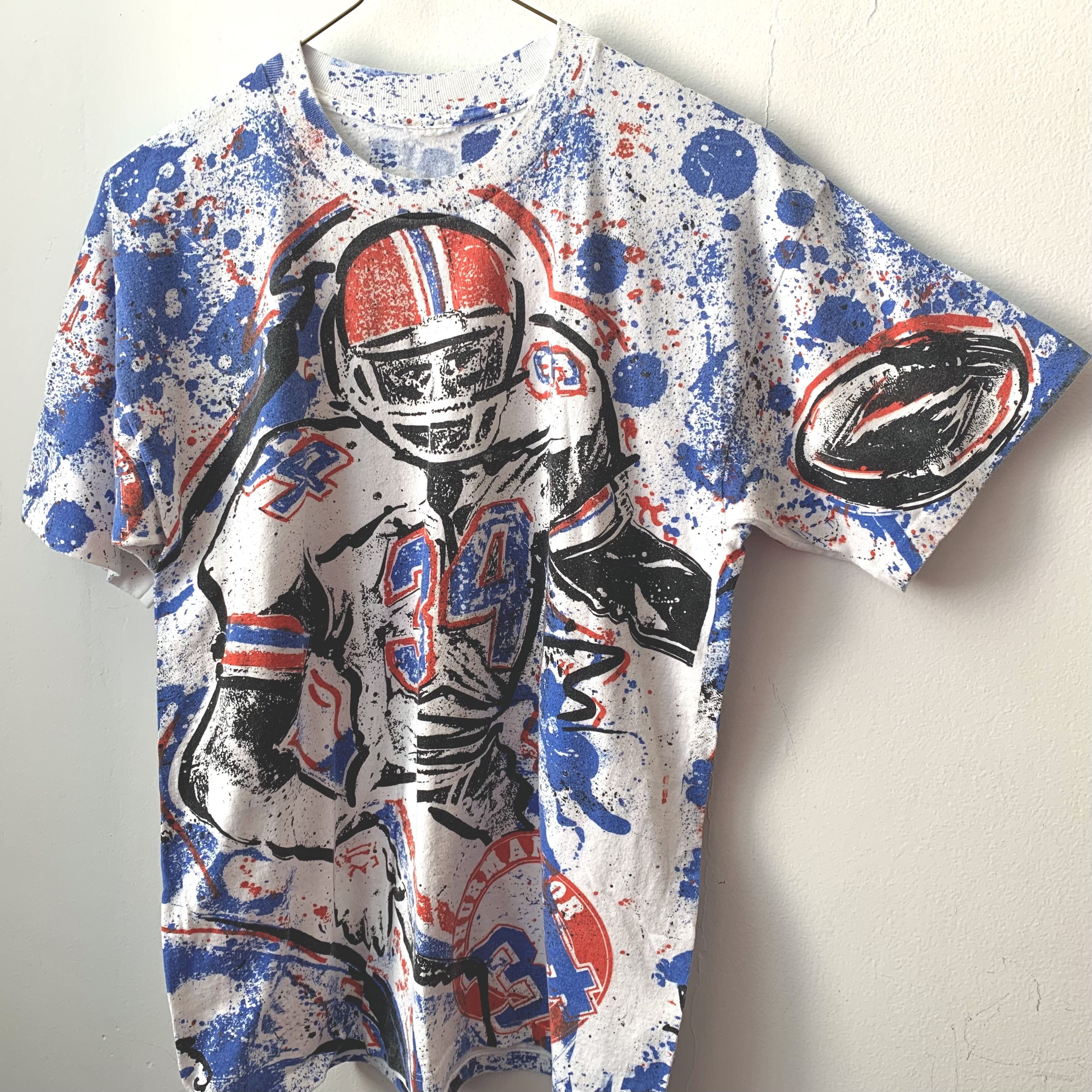 Other rare 90s Buffalo Bills t-shirt, all-over printed Size US L / EU 52-54 / 3 - 5 Thumbnail
