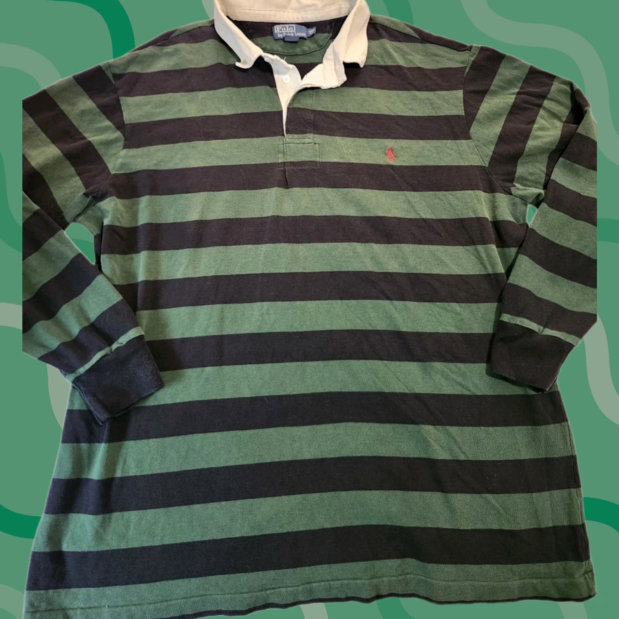 Polo Ralph Lauren Ralph Lauren Polo Snow Beach Rugby Shirt