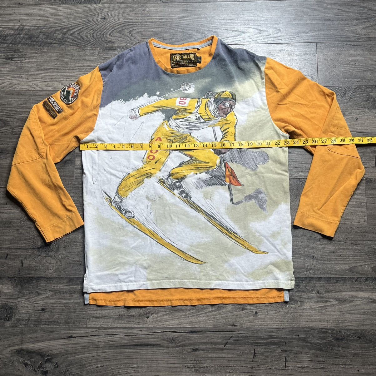 AKOO Y2k akoo brand ski long sleeve shirt Size US XXL / EU 58 / 5 - 5 Thumbnail