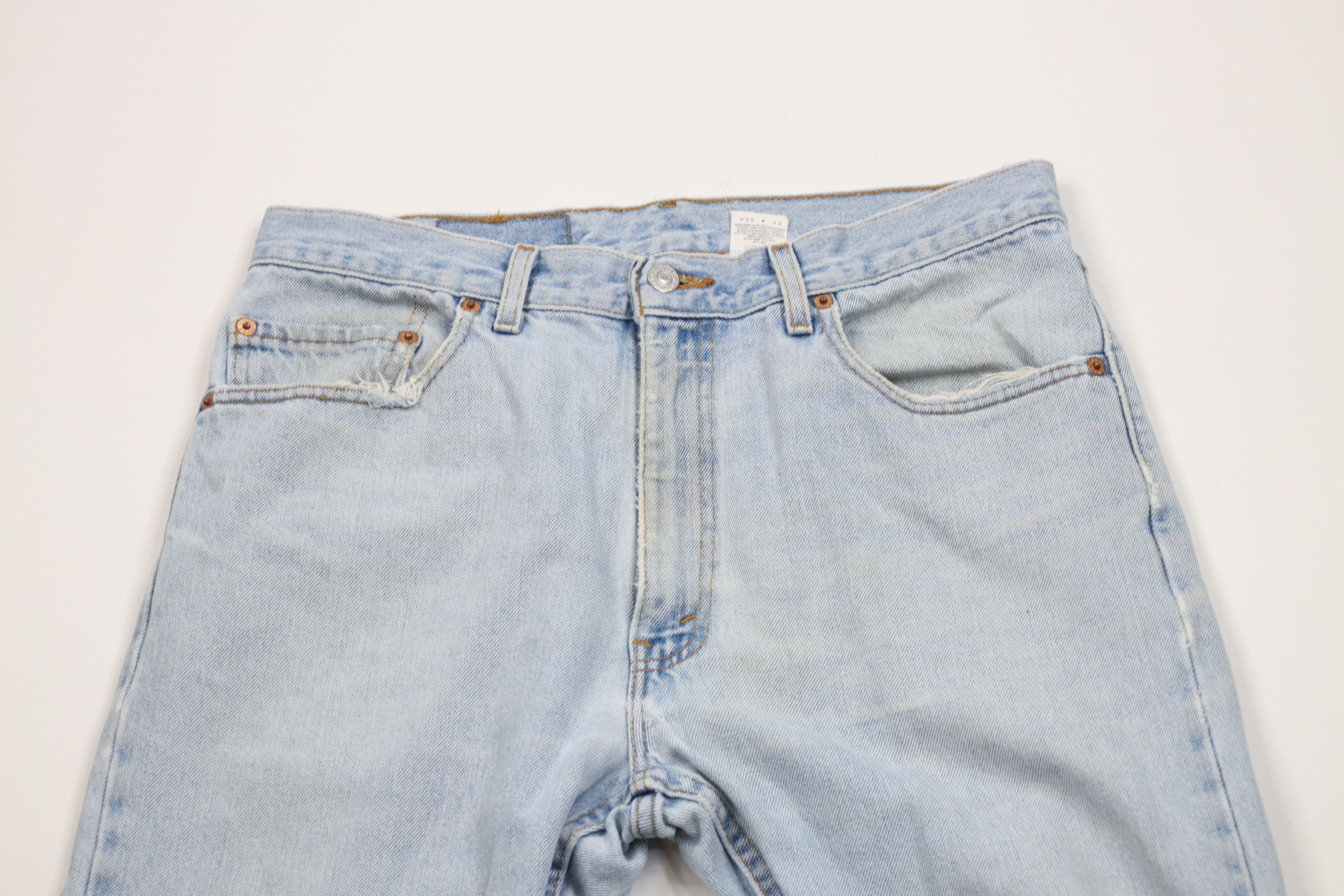 Levi's × Vintage Vintage Y2K 2002 Levis 505 Regular Straight Leg Jeans USA Size US 34 / EU 50 - 2 Thumbnail