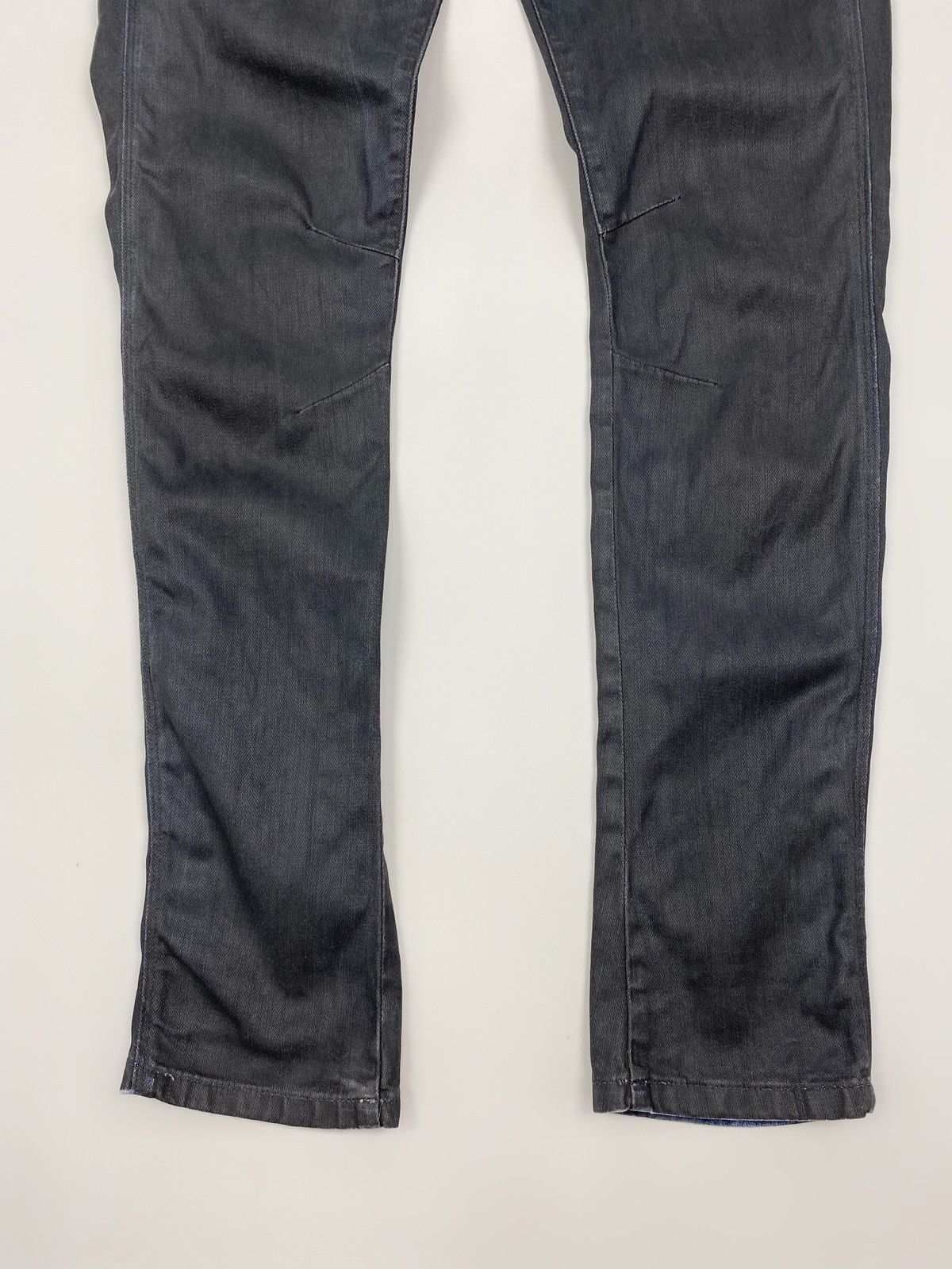 G-Star G-Star Raw Fender Skinny Low Rise Waxed Denim 30X32 Size 30" / US 8 / IT 44 - 6 Thumbnail