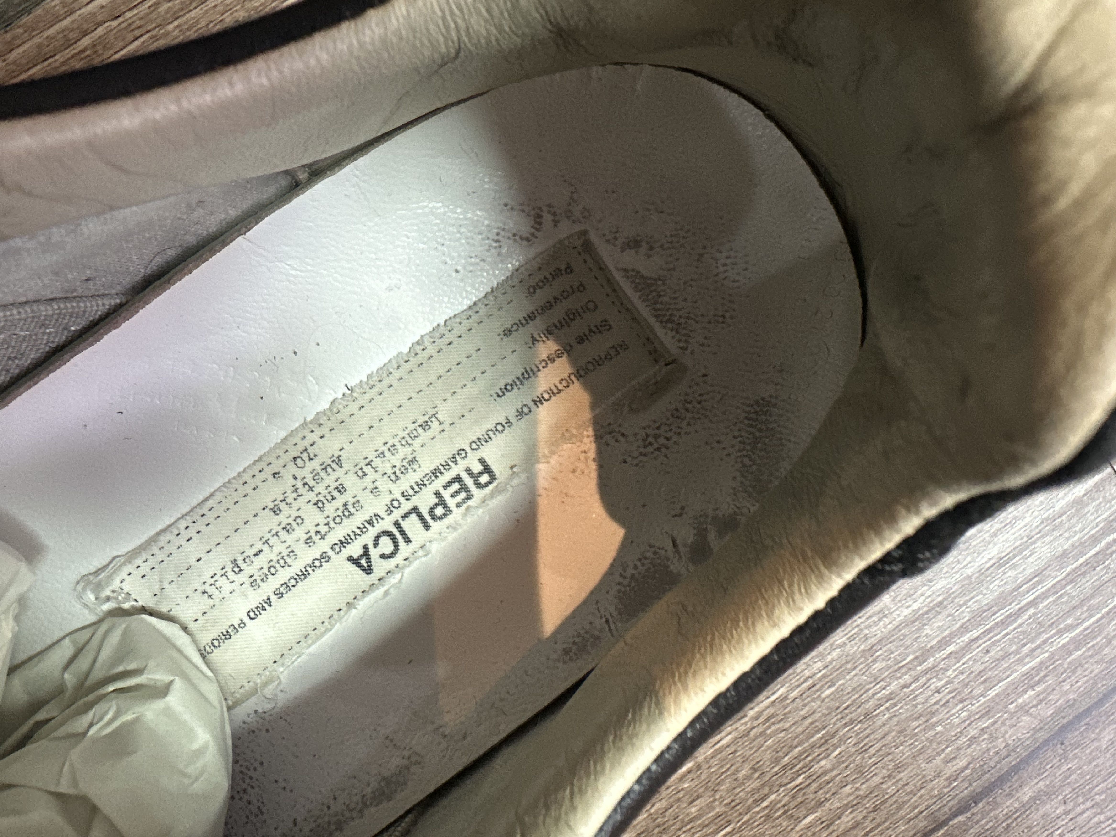 Maison Margiela Maison Margiela Replica Low Sneaker Size US 7.5 / EU 40-41 - 8 Thumbnail