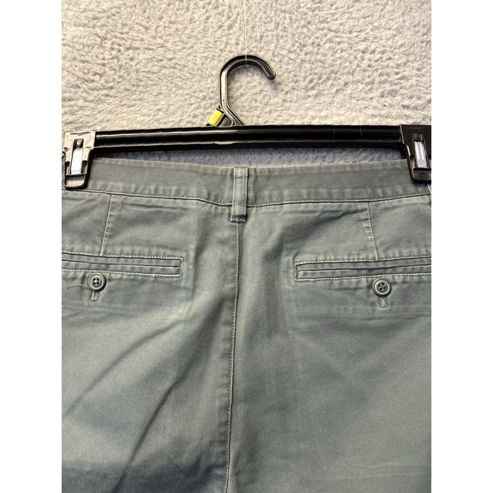 Bonobos Bonobos Chino Pants Mens 33x32 Olive Green Slim fit Straight Leg 32 Inseam Casual Smart-Casual Size US 33 - 7 Thumbnail