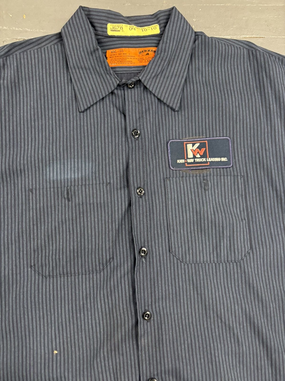 Vintage Vintage Red kap workwear shirt Size US XXL / EU 58 / 5 - 3 Thumbnail