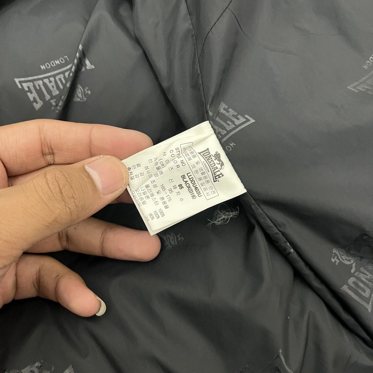 Lonsdale Lonsdale London Trover Winter Jacket Black Grey 🟦 Size US L / EU 52-54 / 3 - 15 Thumbnail