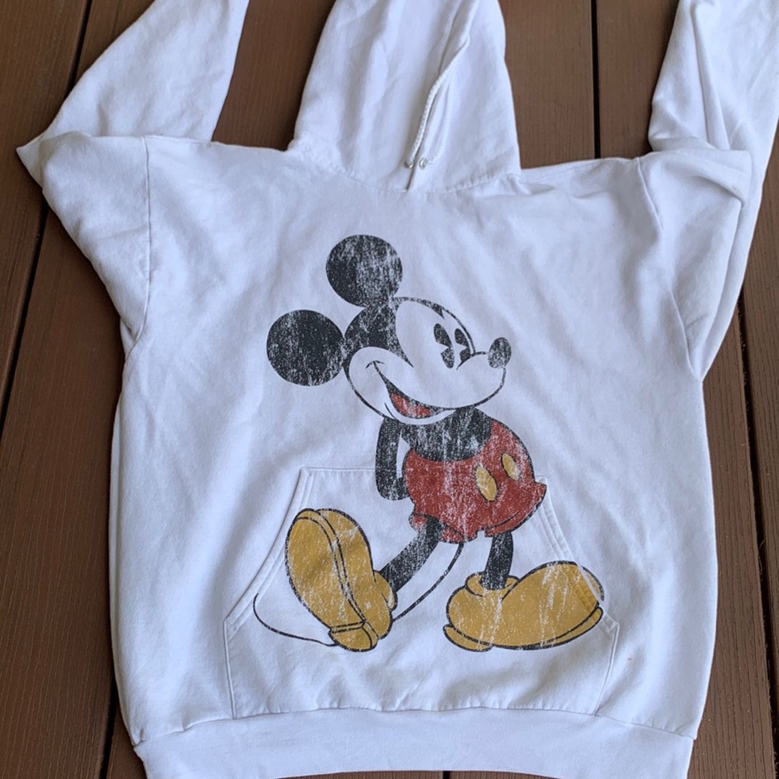 Disney Y2K Mickey Mouse Disney hoodie sweatshirt Steamboat Willie Size L / US 10 / IT 46 - 7 Thumbnail
