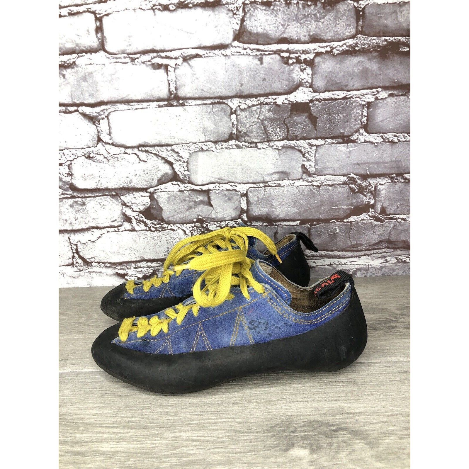 Other BOREAL Zephyr Blue Suede Leather Rock Climbing Shoes Men Sz Size US 7 / EU 40 - 16 Thumbnail