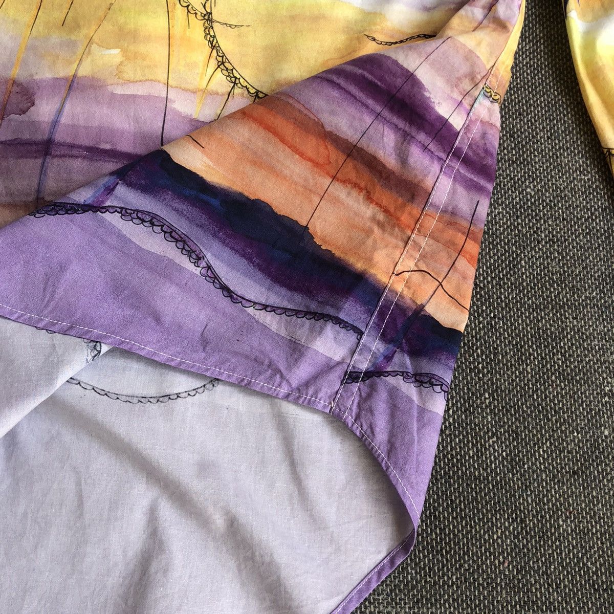 Tsumori Chisato TSUMORI CHISATO by niko and… art painted shirts Size US L / EU 52-54 / 3 - 8 Thumbnail