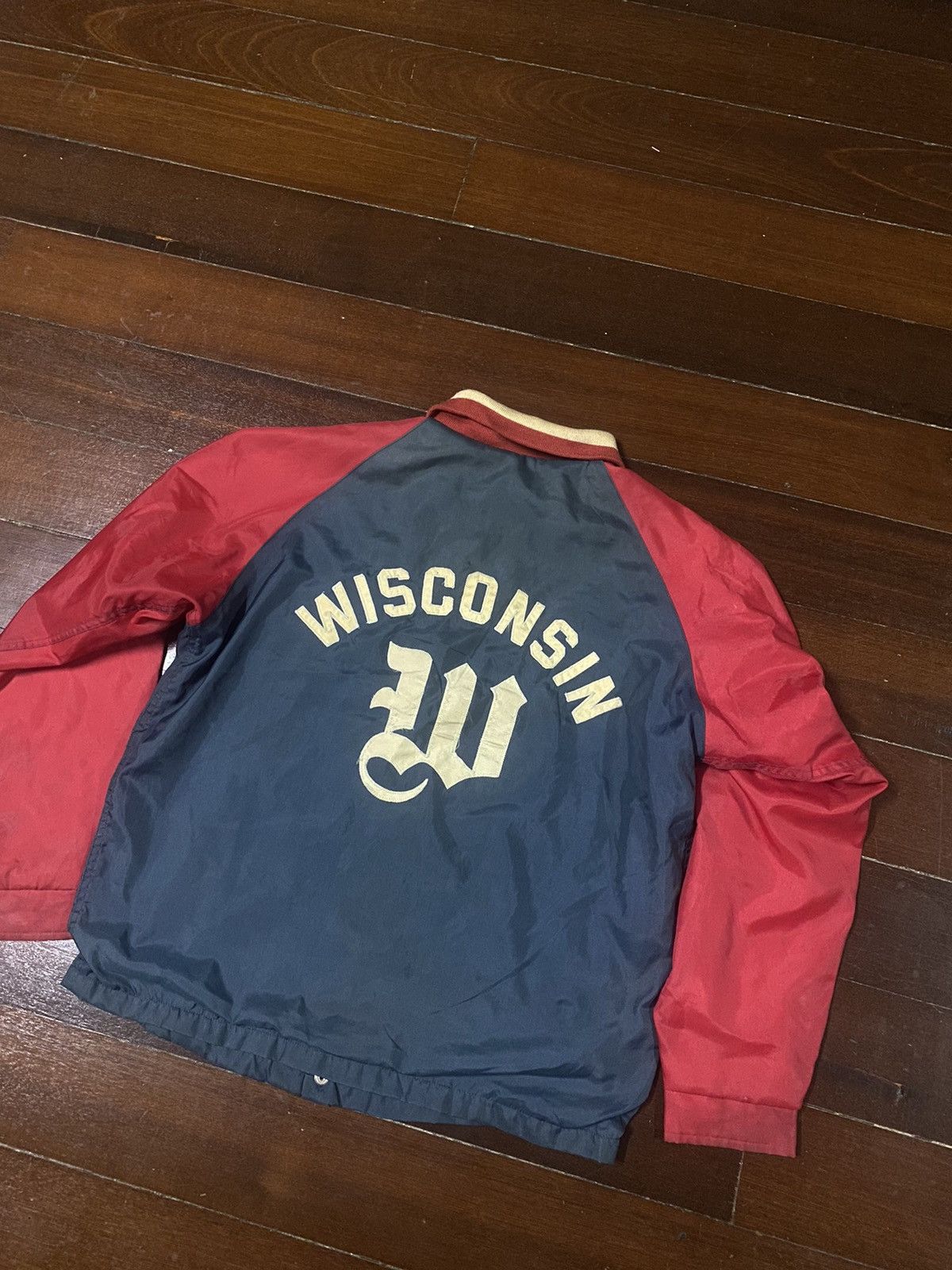 Sugar Cane Vtg Sugar Cane Style Eye wisconsin Embroidery Varsity Jacket Size US XL / EU 56 / 4 - 6 Thumbnail