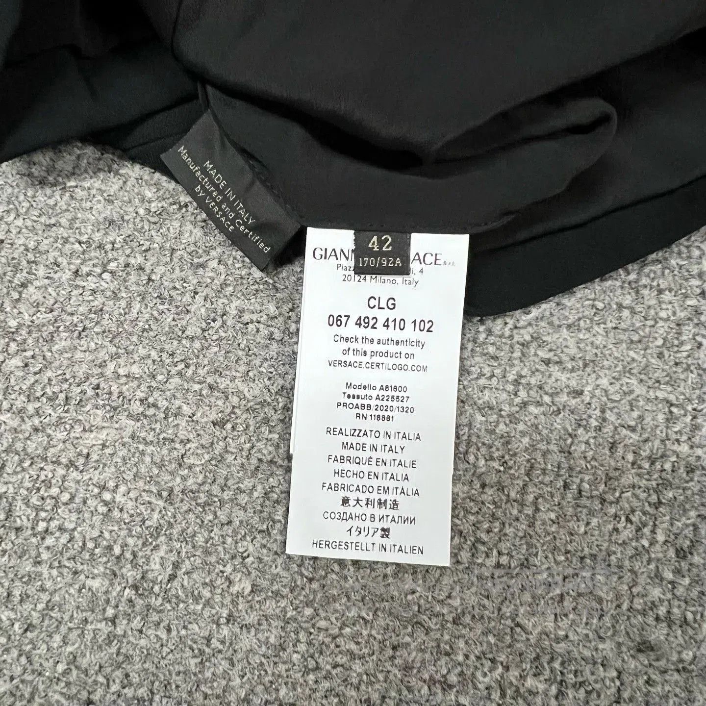 Versace Versace Black Dress Size 42. Size M / US 6-8 / IT 42-44 - 6 Thumbnail